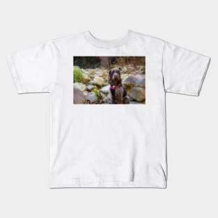 Monty Hiking Linville Gorge Kids T-Shirt